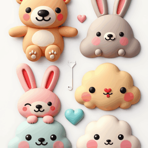 Kawaii & Chibi Style - Sticker Sheet v5